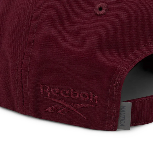 Nautica Japan x Reebok Cotton Woven Cap Wine Red