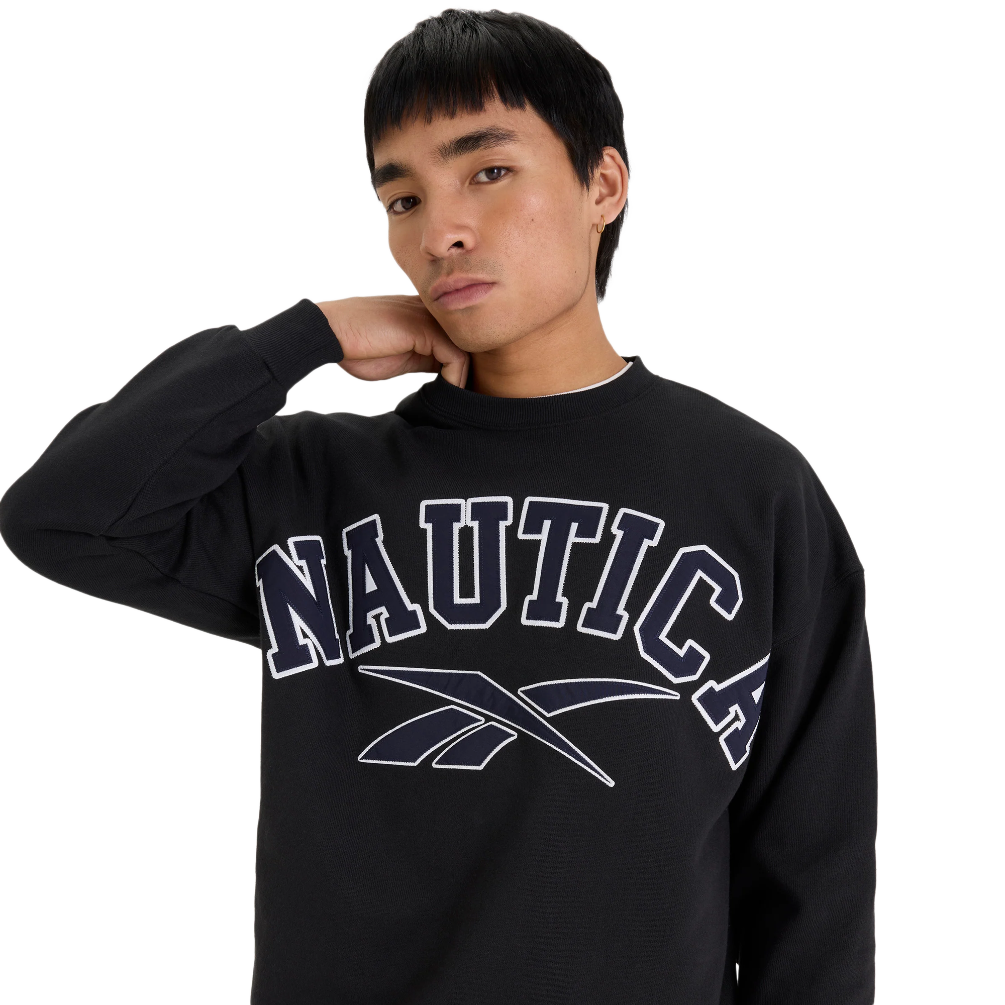 Nautica Japan x Reebok Heavy Weight Crew Sweat Black