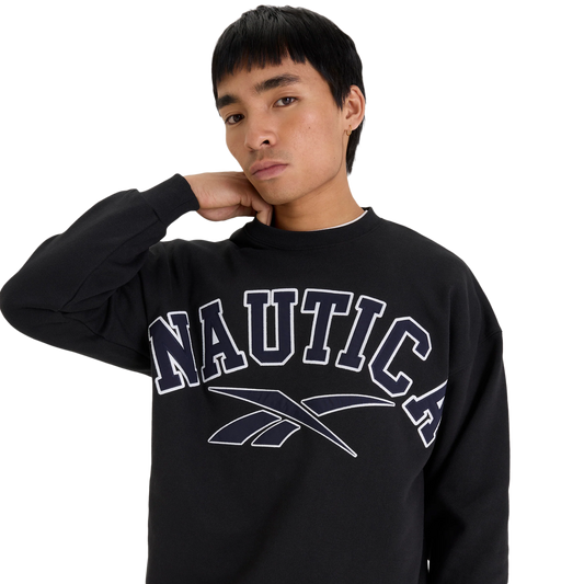 Nautica Japan x Reebok Heavy Weight Crew Sweat Black