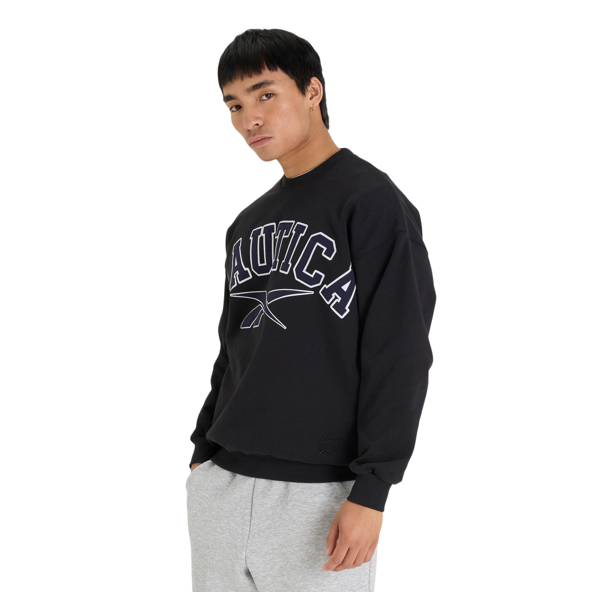 Nautica Japan x Reebok Heavy Weight Crew Sweat Black