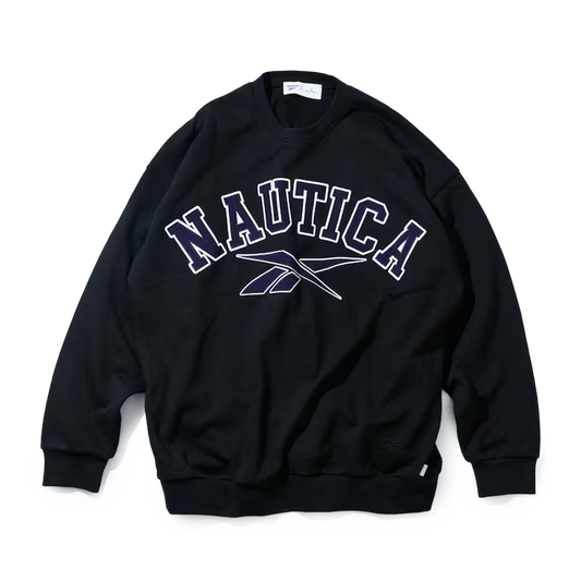 Nautica Japan x Reebok Heavy Weight Crew Sweat Black