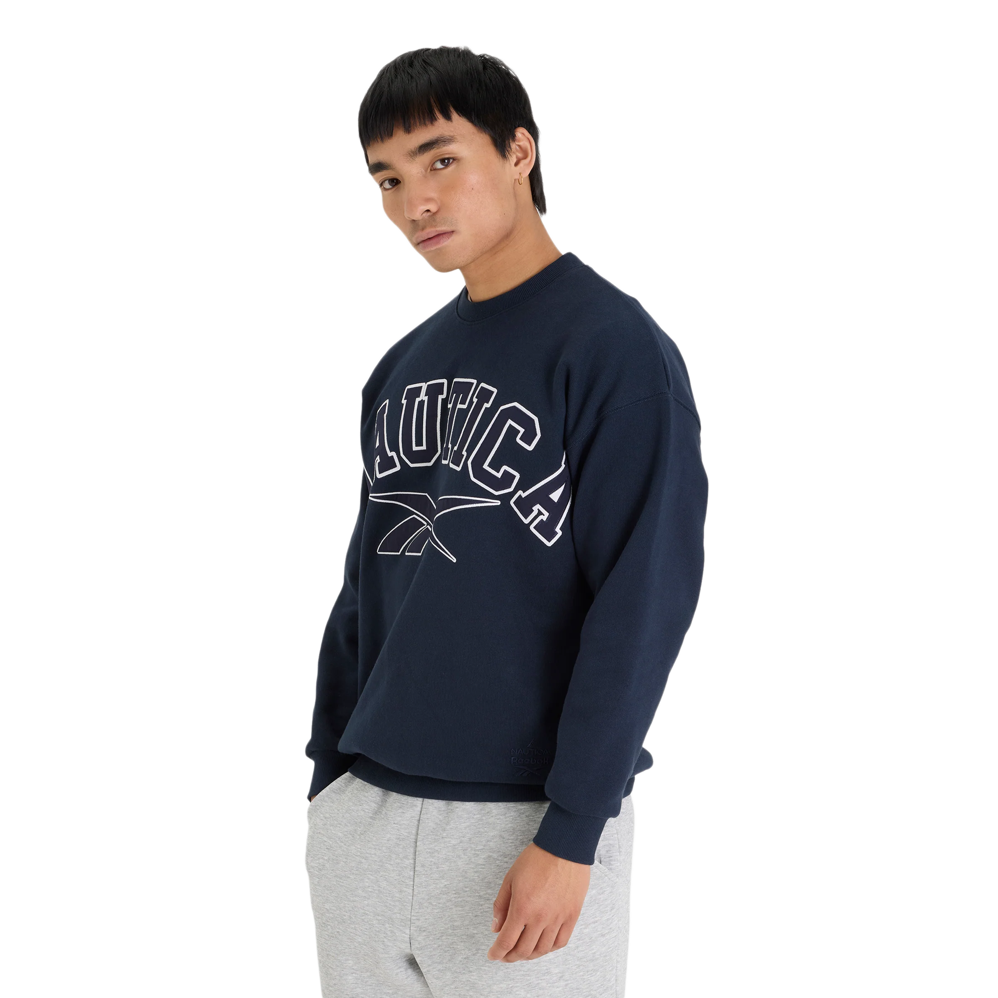 Nautica Japan x Reebok Heavy Weight Crew Sweat Navy