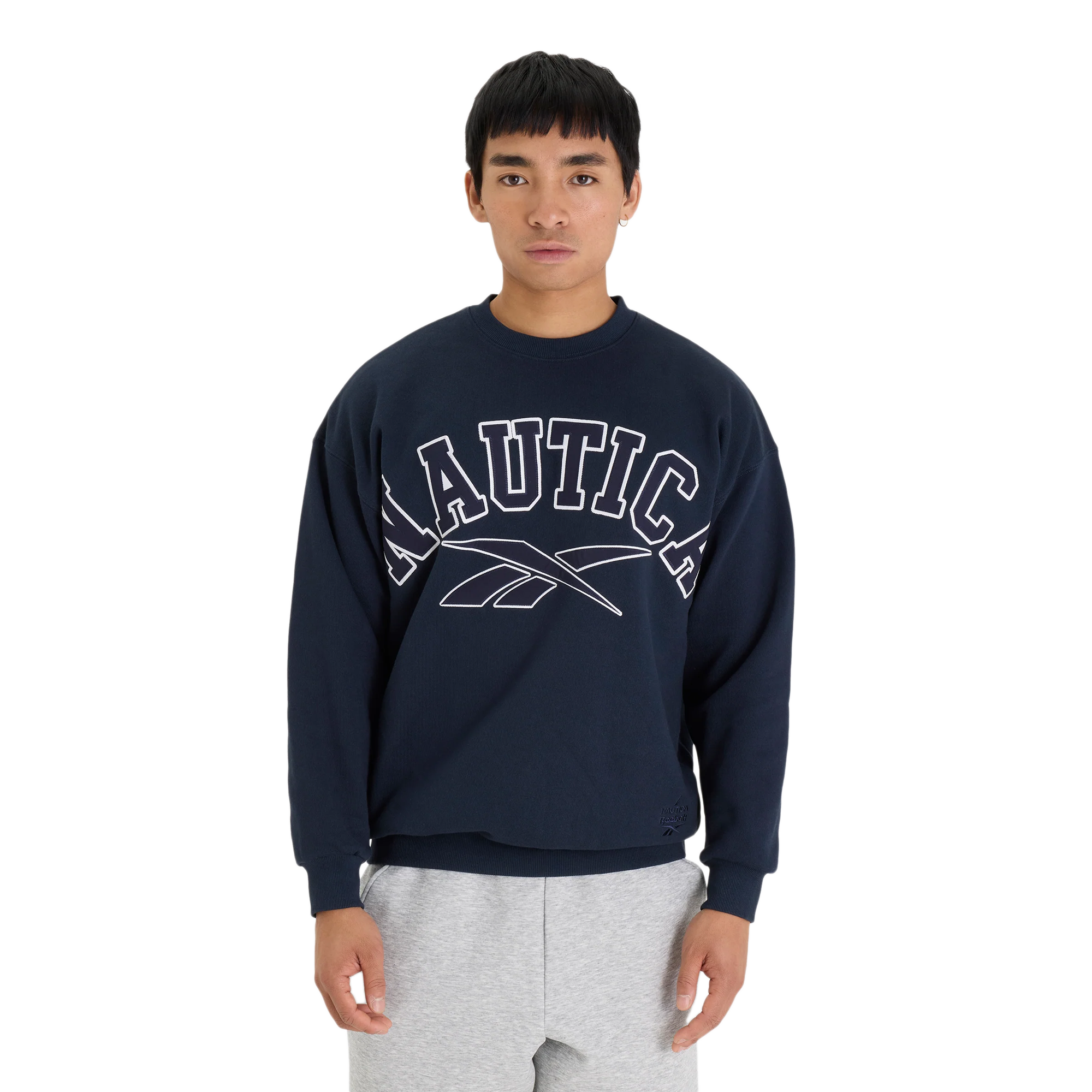 Nautica Japan x Reebok Heavy Weight Crew Sweat Navy