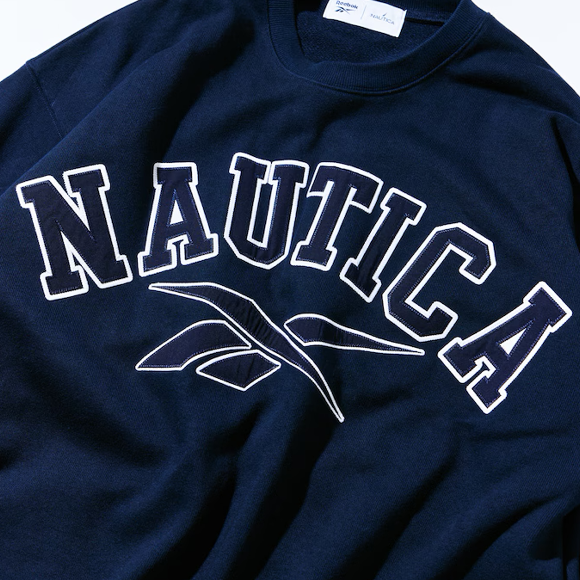 Nautica Japan x Reebok Heavy Weight Crew Sweat Navy