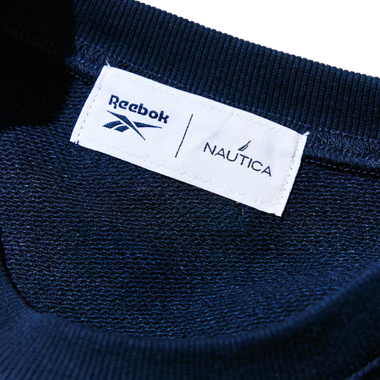 Nautica Japan x Reebok Heavy Weight Crew Sweat Navy