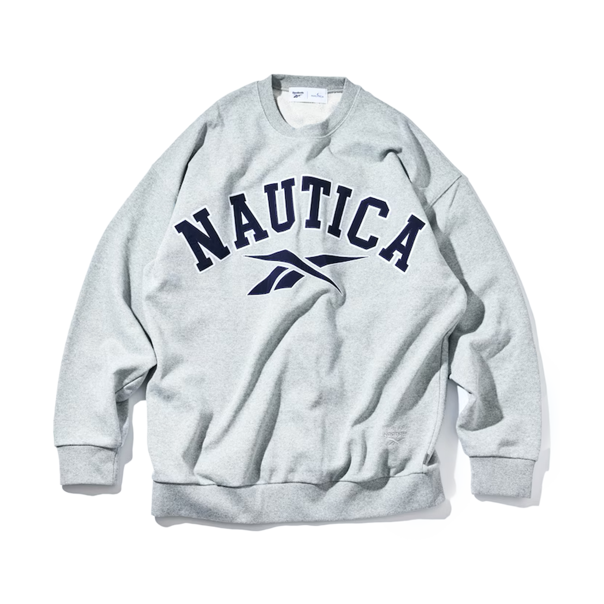 Nautica Japan x Reebok Heavy Weight Crew Sweat T.Grey