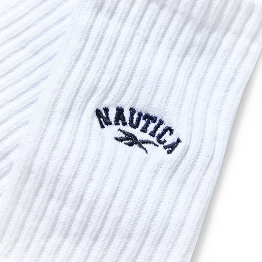 Nautica Japan x Reebok Socks 3 Pack White