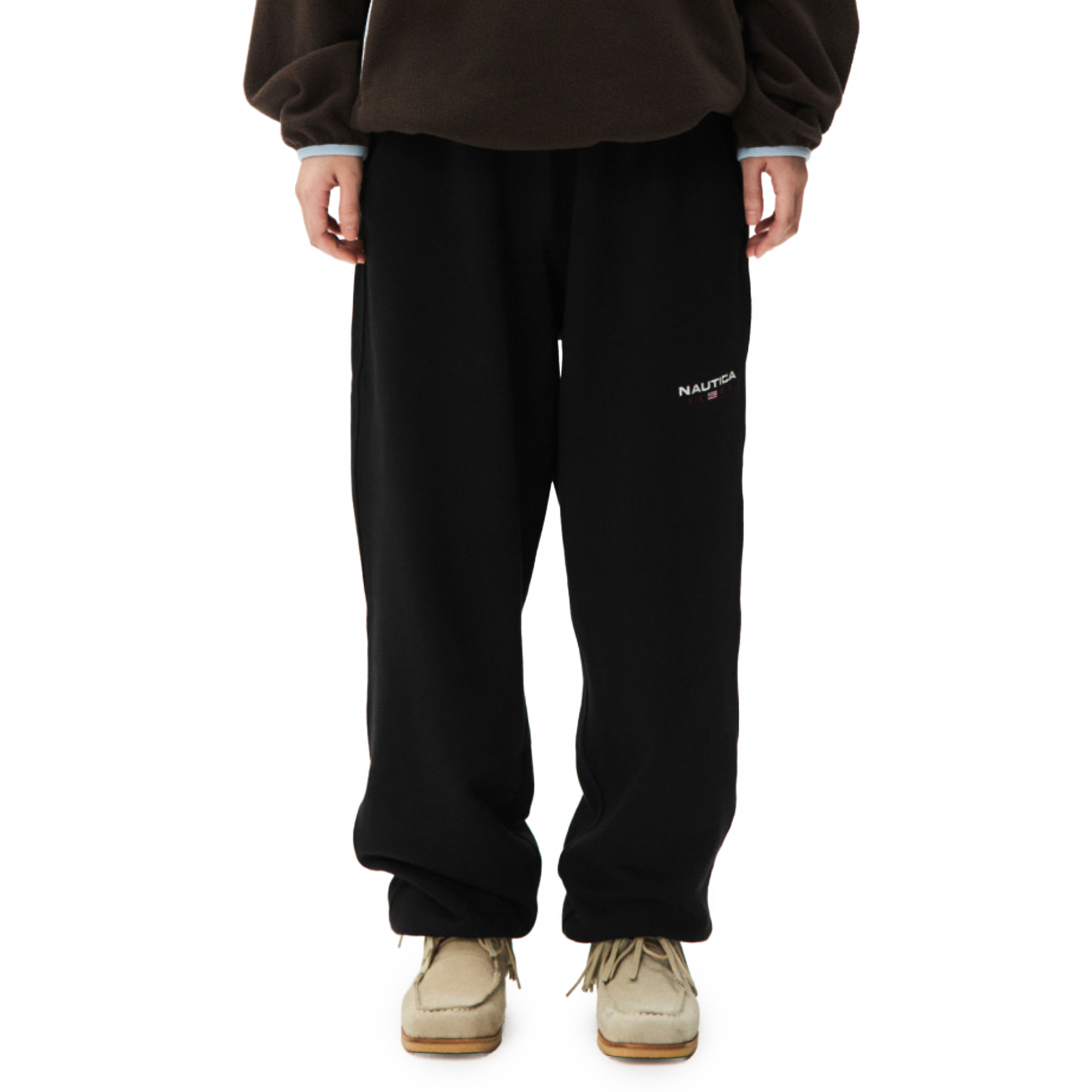 Nautica Korea 83Flag Jogger Sweatpant Black