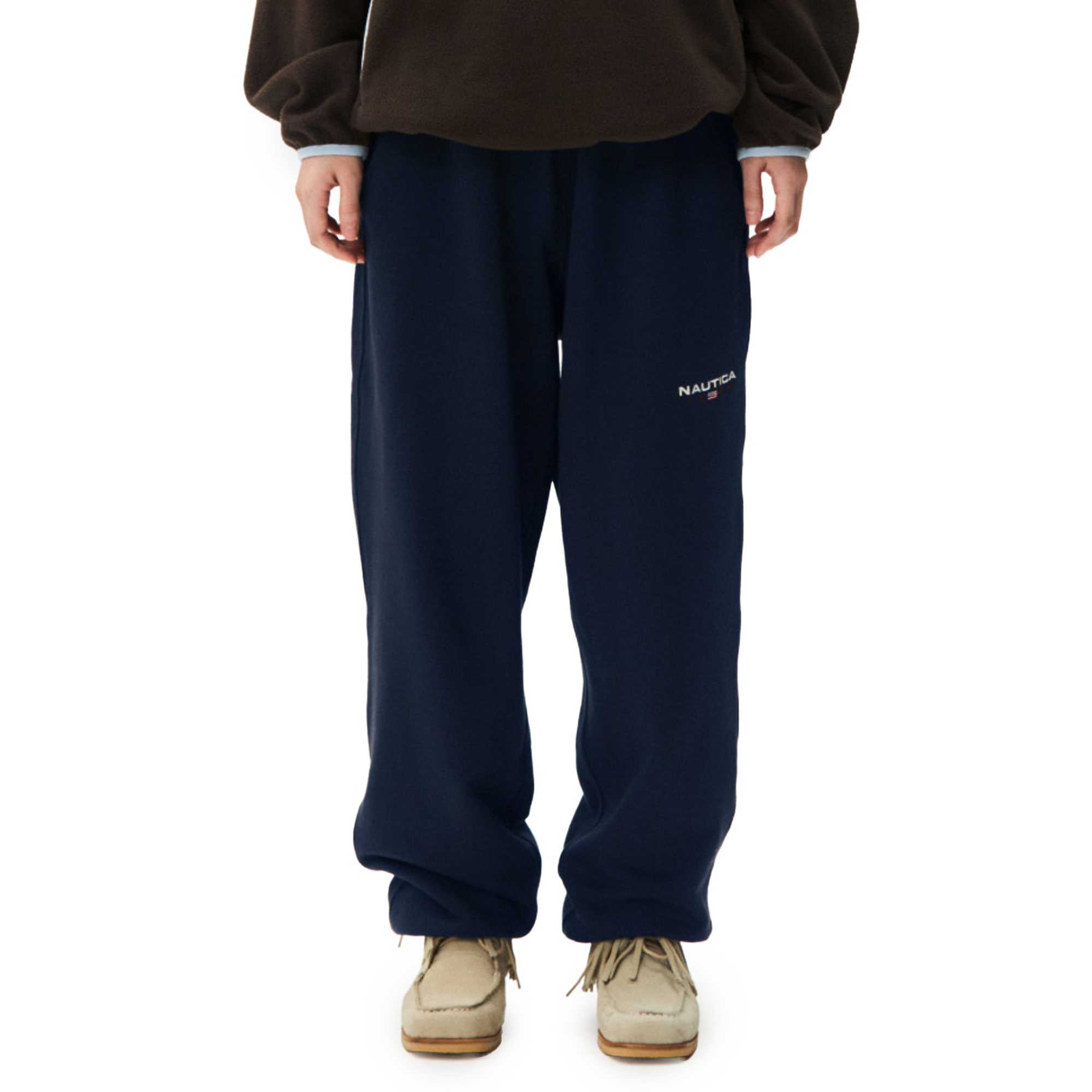 Nautica Korea 83Flag Jogger Sweatpant Navy