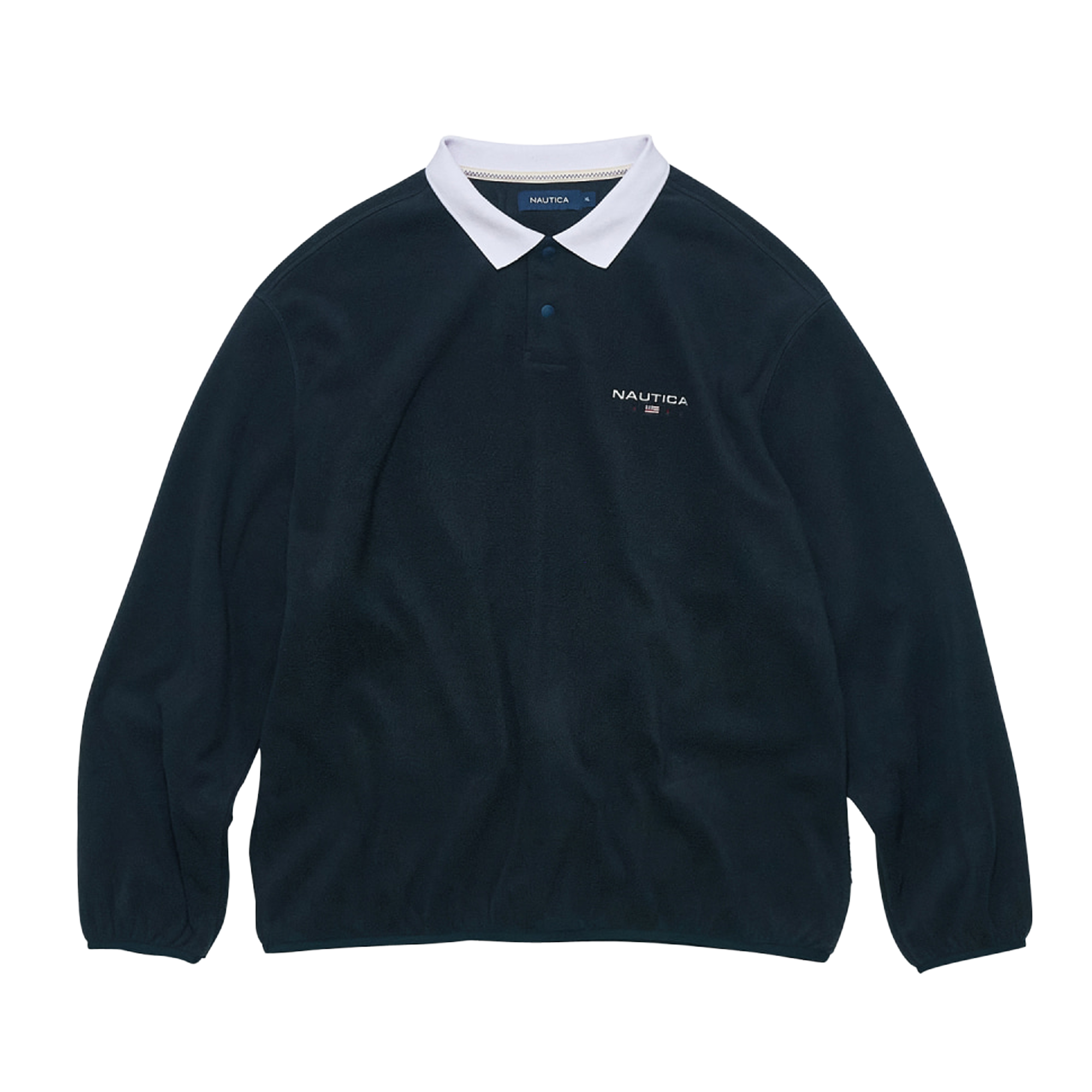 Nautica Korea 83Flag Polar Sweatshirt Navy