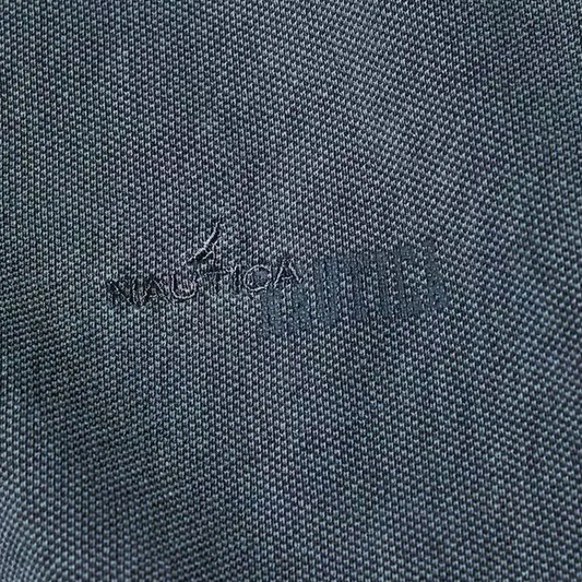 Nautica Japan Garments Pigment Dyed Polo Shirt Solid Navy