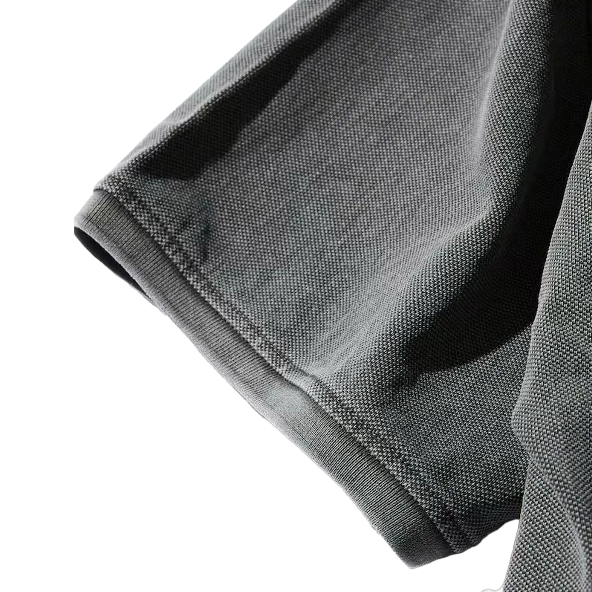 Nautica Japan Garments Pigment Dyed Polo Shirt Solid Charcoal