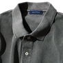 Nautica Japan Garments Pigment Dyed Polo Shirt Solid Charcoal