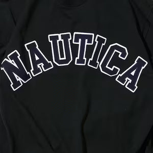 Nautica Japan Arch Logo T-Shirt Charcoal