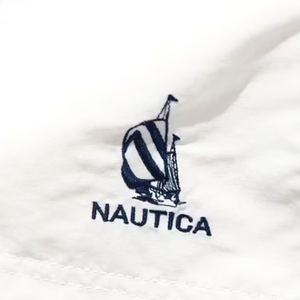 Nautica Japan Colour Block Nylon Shorts Bright White NA23214671BW