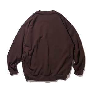 Nautica Japan Arch Logo Crew Sweat Brown