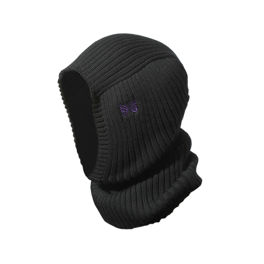 Needles Balaclava Merino Wool Black