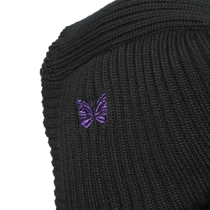 Needles Balaclava Merino Wool Black
