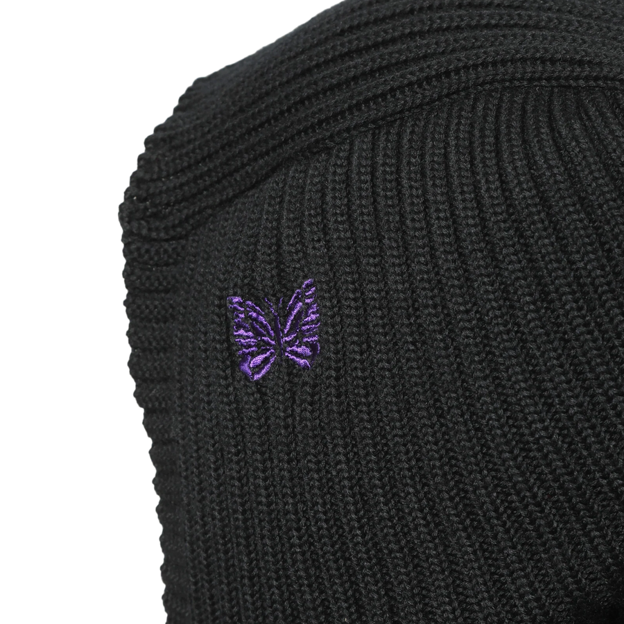 Needles Balaclava Merino Wool Black