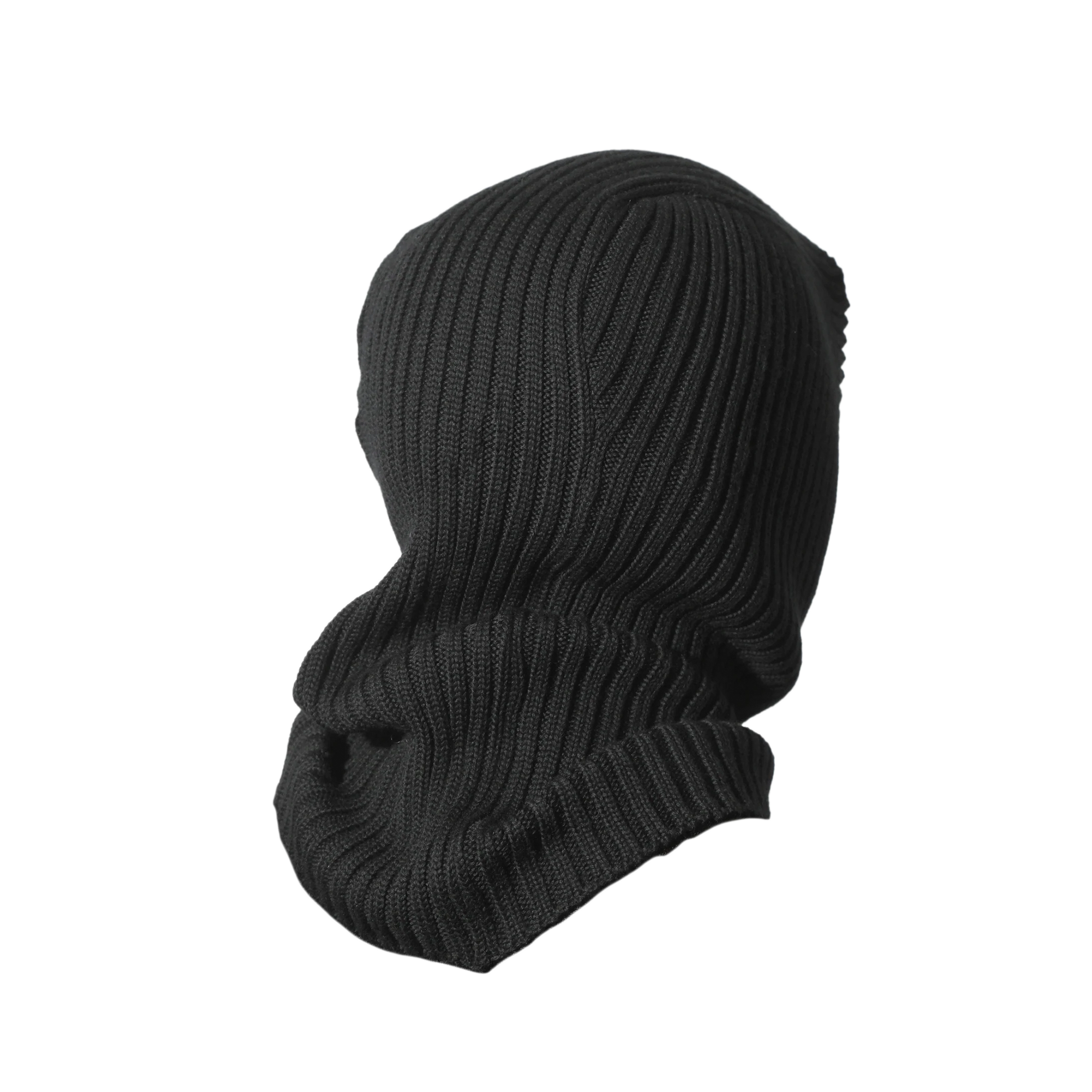 Needles Balaclava Merino Wool Black