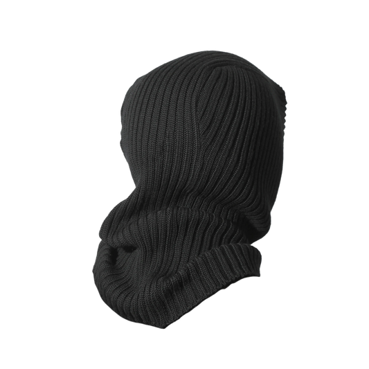 Needles Balaclava Merino Wool Black
