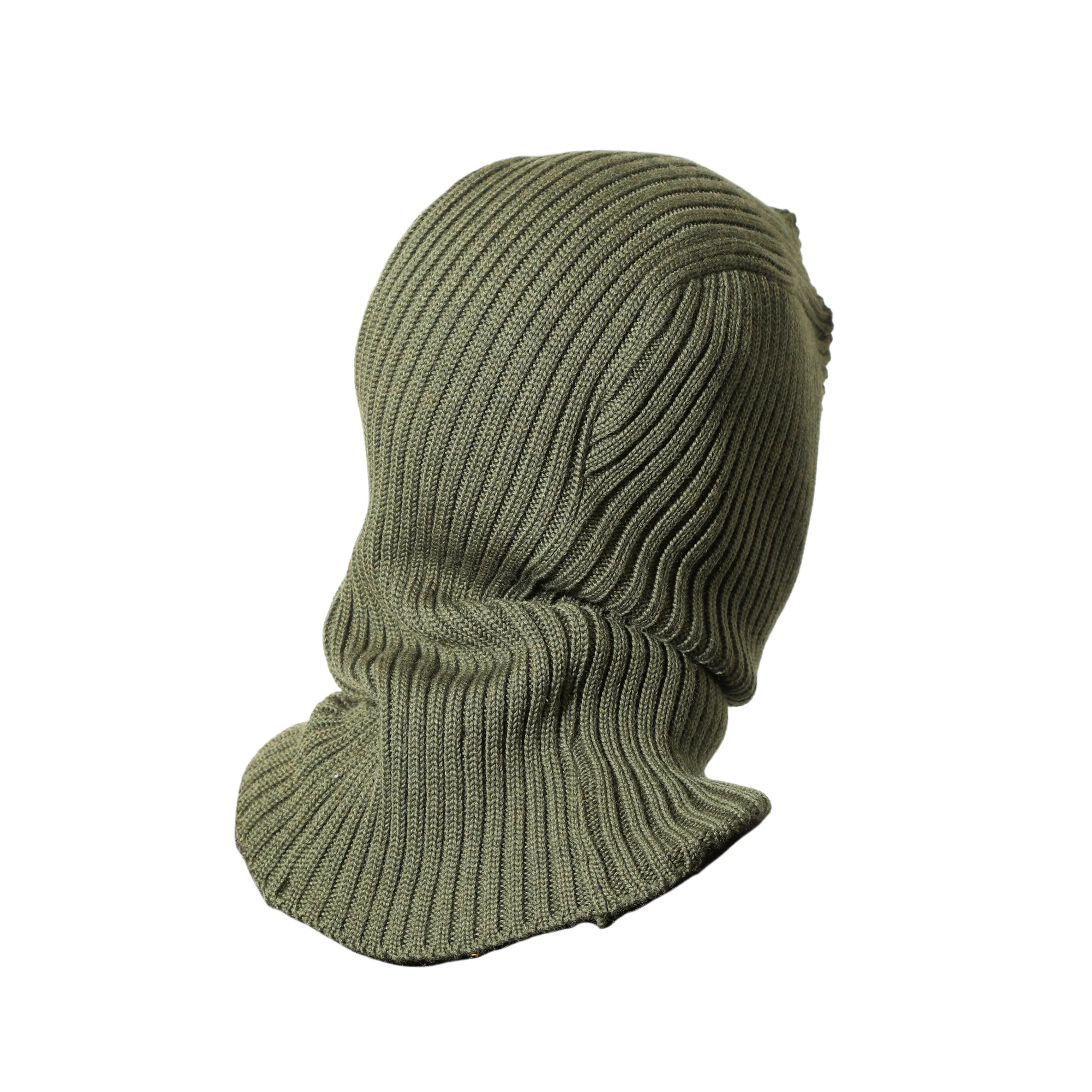 Needles Balaclava Merino Wool Olive