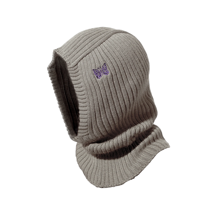 Needles Balaclava Merino Wool Grey