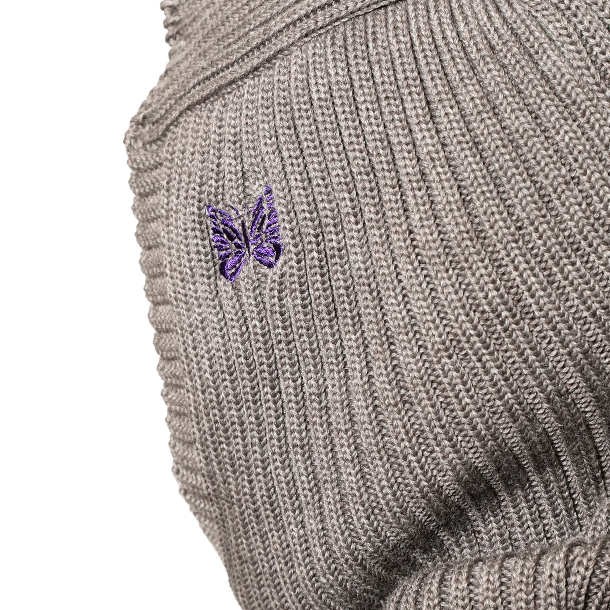 Needles Balaclava Merino Wool Grey