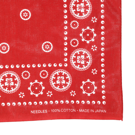 Needles Bandana Square Red