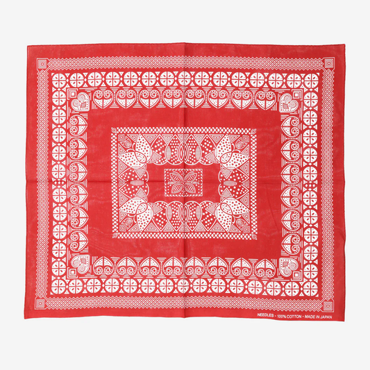 Needles Bandana Rectangle Red