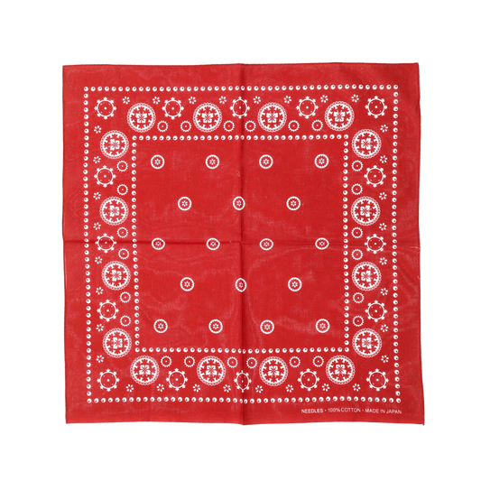 Needles Bandana Square Red