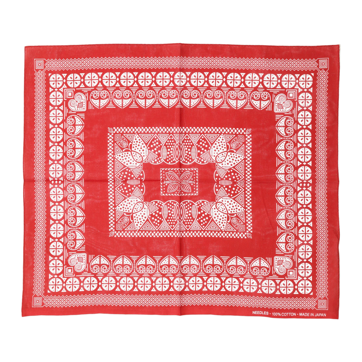 Needles Bandana Rectangle Red