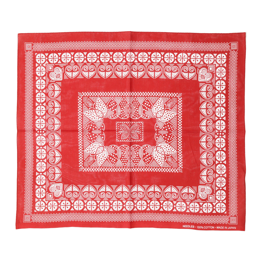 Needles Bandana Rectangle Red