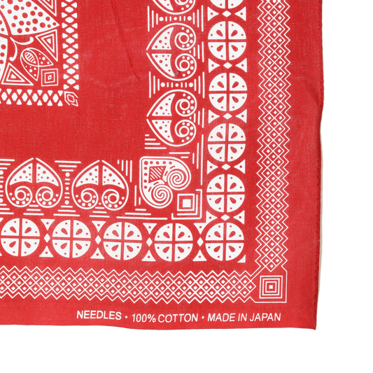 Needles Bandana Rectangle Red