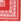 Needles Bandana Rectangle Red