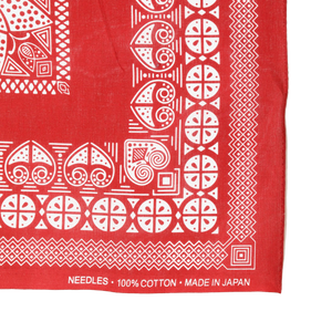 Needles Bandana Rectangle Red