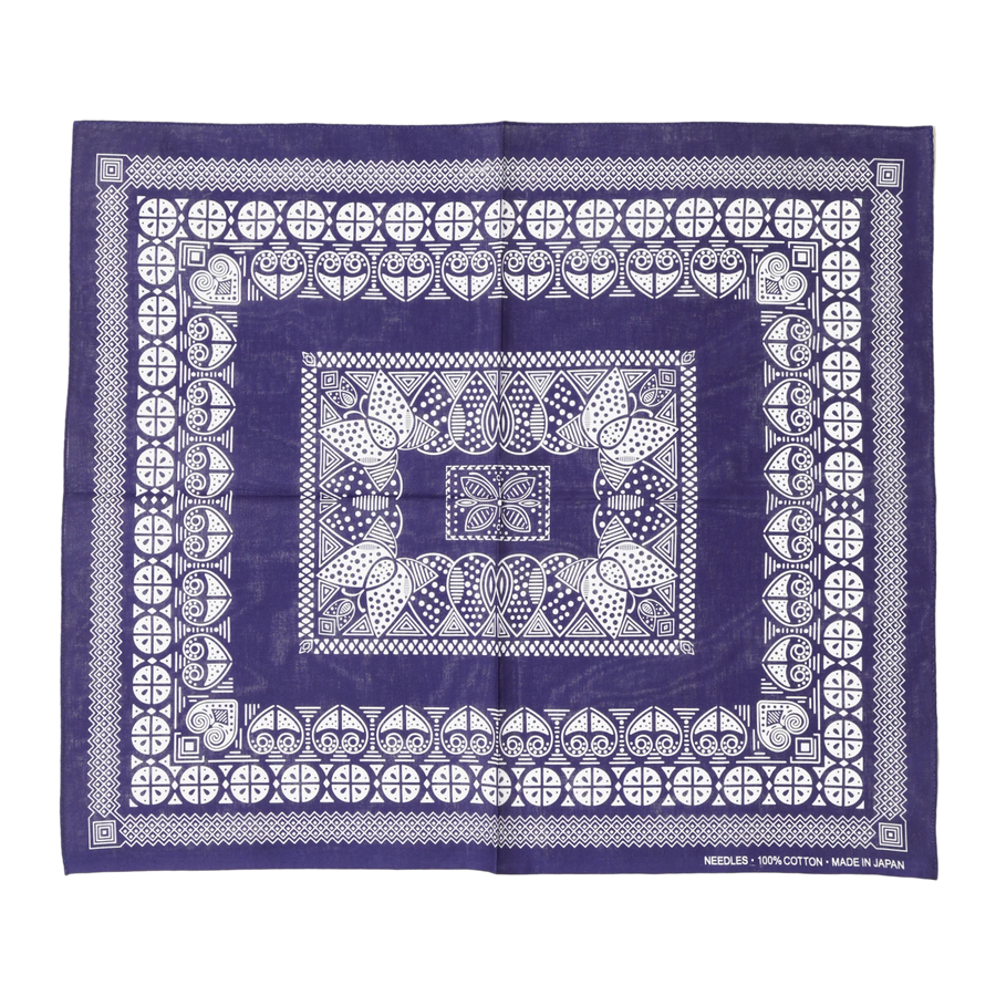 Needles Bandana Rectangle Purple