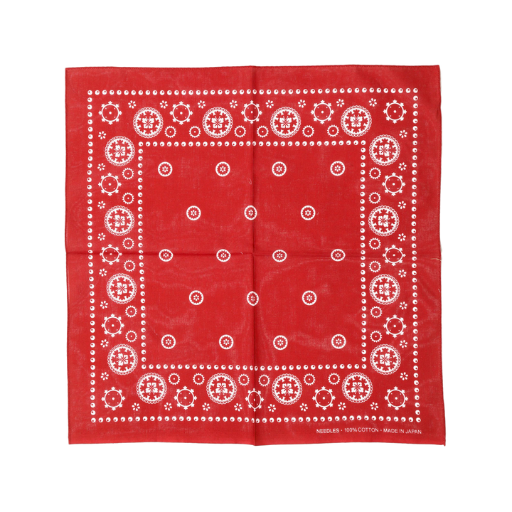 Needles Bandana Square Red