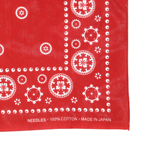 Needles Bandana Square Red