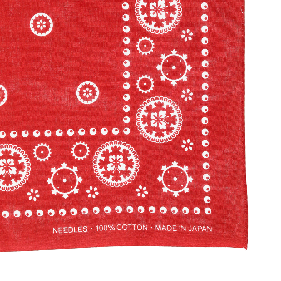 Needles Bandana Square Red