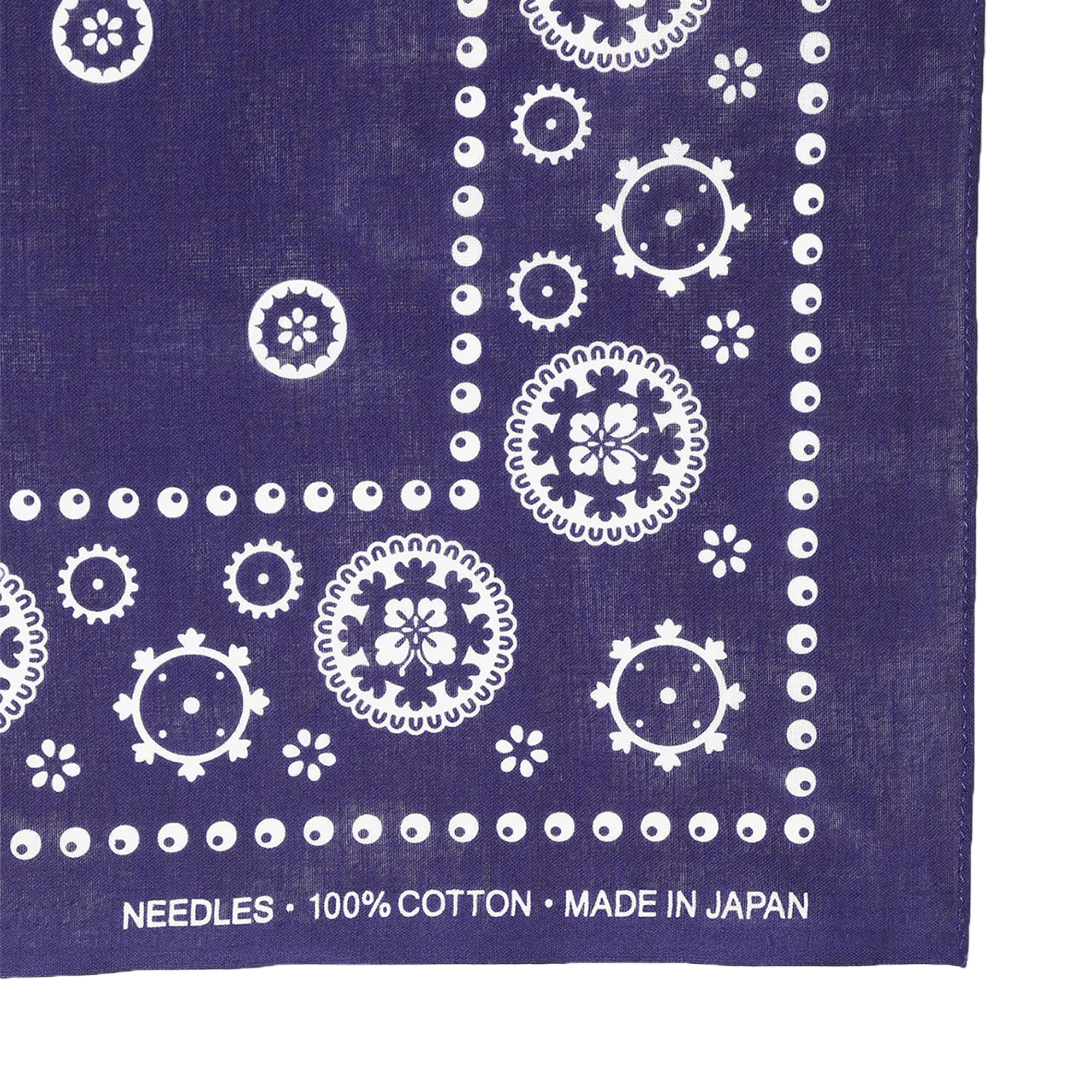 Needles Bandana Square Eggplant