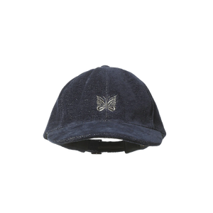 Needles Baseball Cap Cotton Washi Chenille Indigo