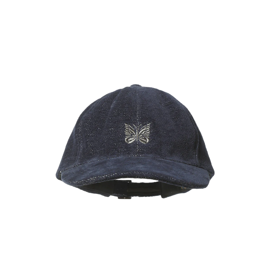 Needles Baseball Cap Cotton Washi Chenille Indigo