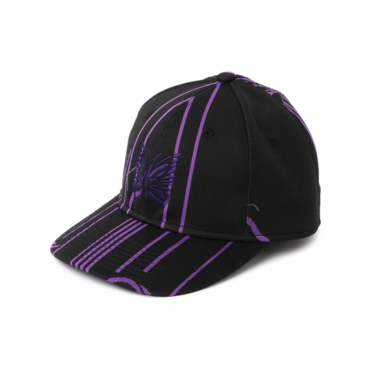 Needles Baseball Cap Poly Jacquard Black