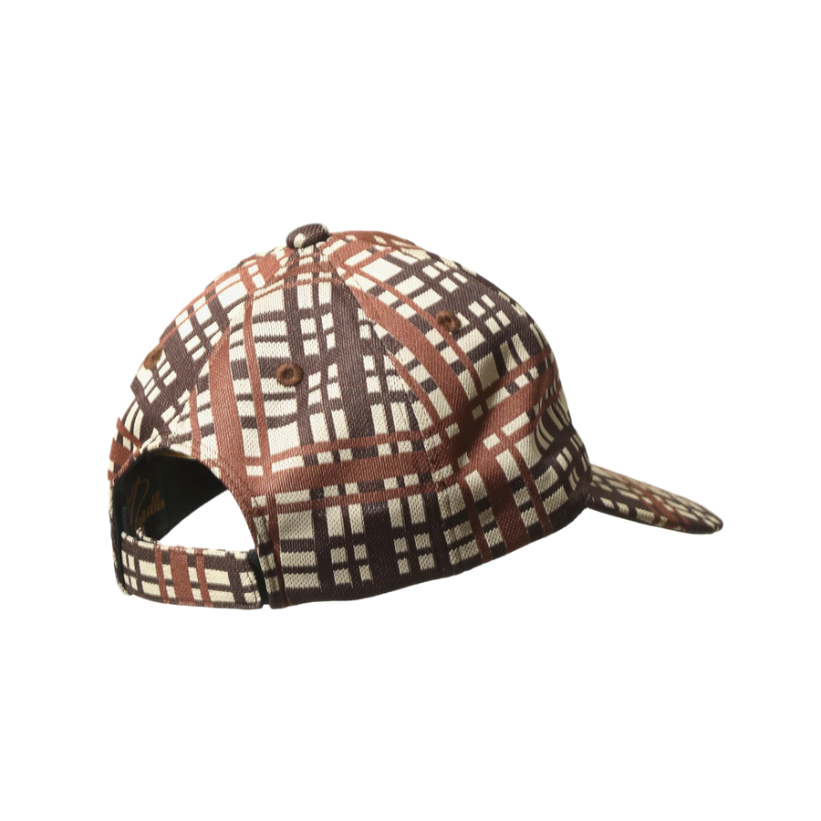 Needles Baseball Cap Poly Jacquard Plaid