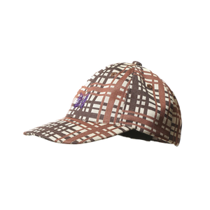 Needles Baseball Cap Poly Jacquard Plaid