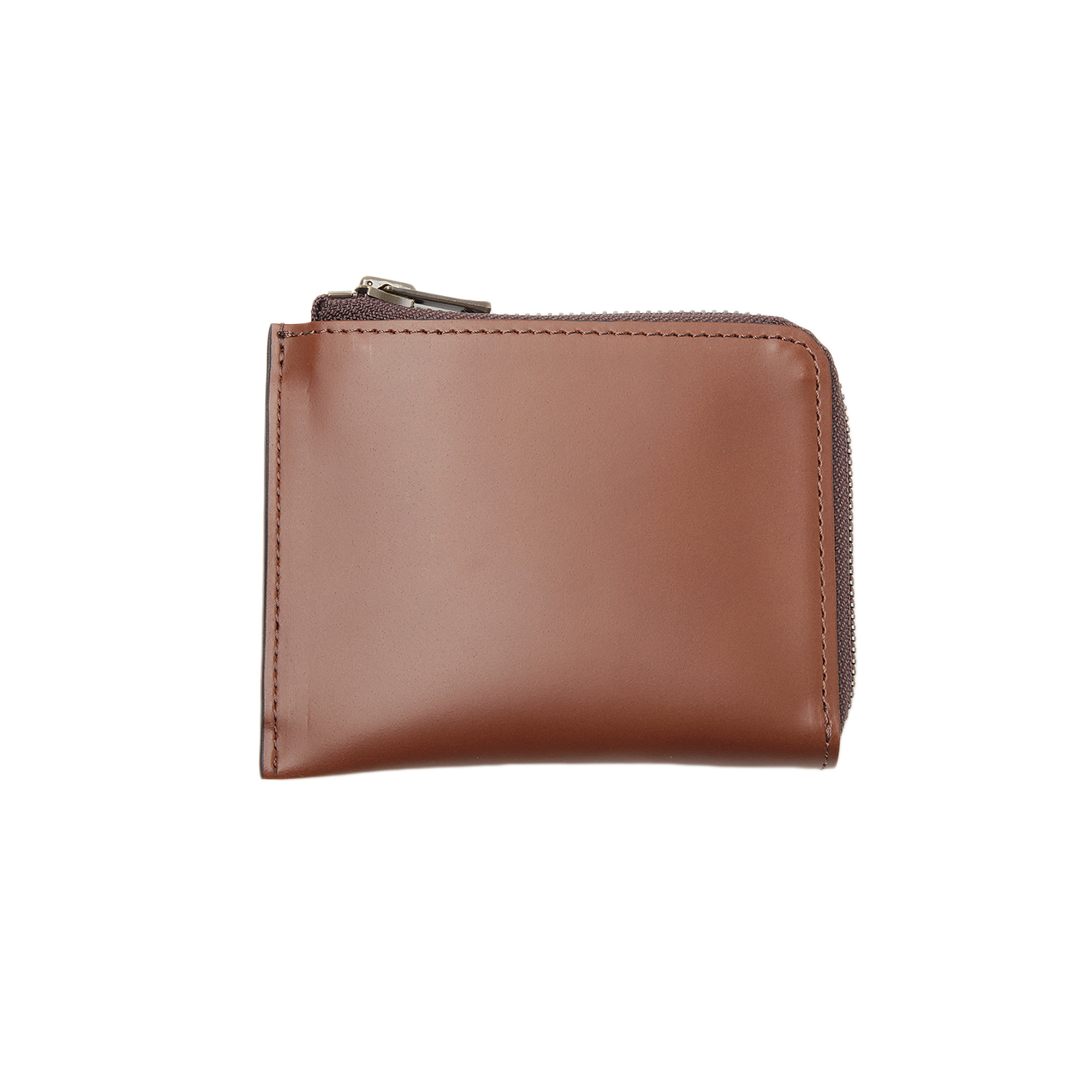 Needles Coin Case Steer Leather Brown