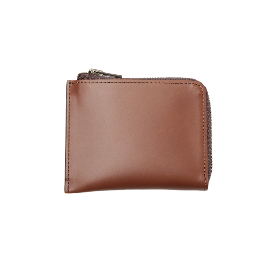Needles Coin Case Steer Leather Brown