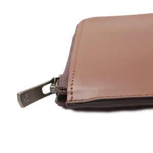 Needles Coin Case Steer Leather Brown