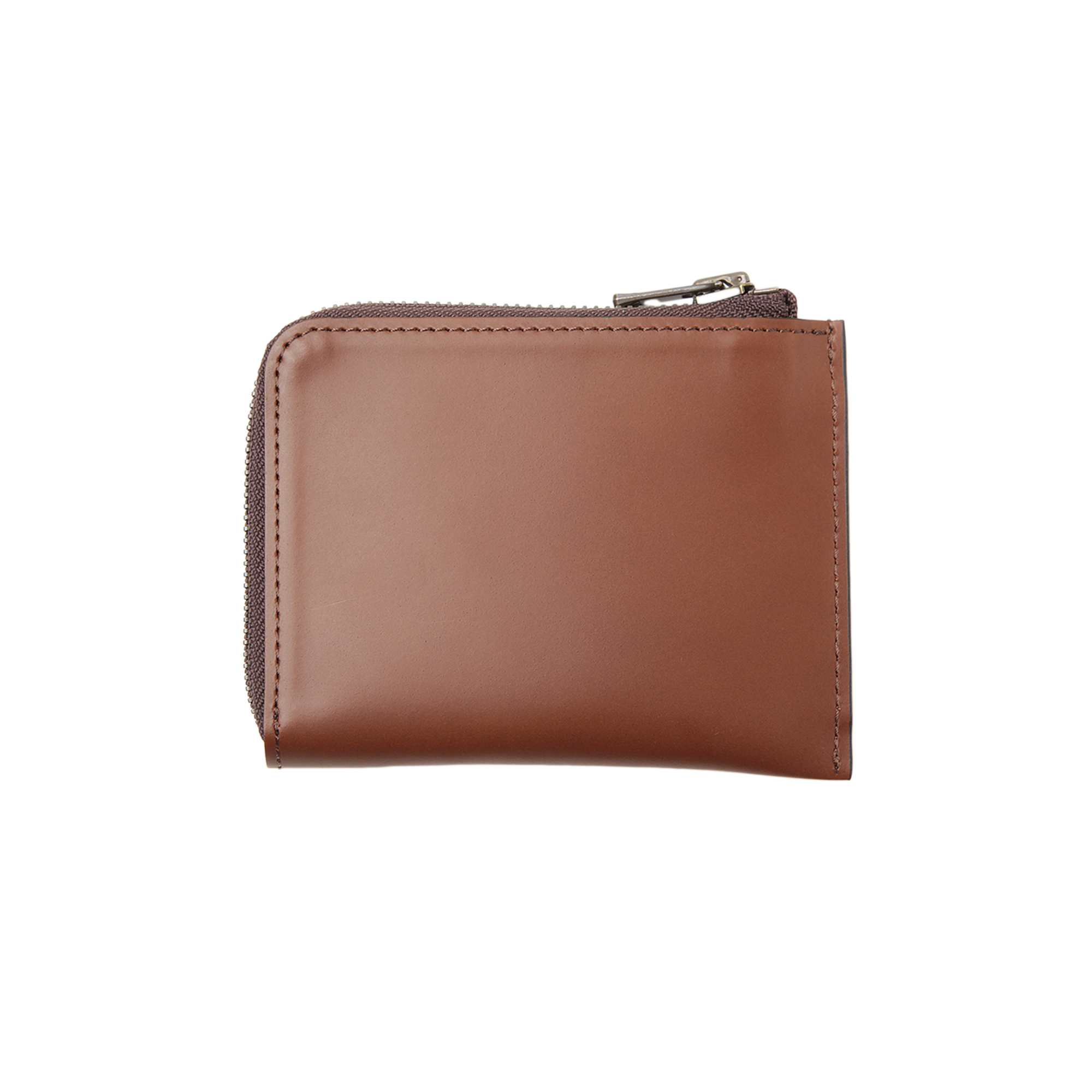 Needles Coin Case Steer Leather Brown